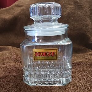 Koeze's Apothecary Glass Jar